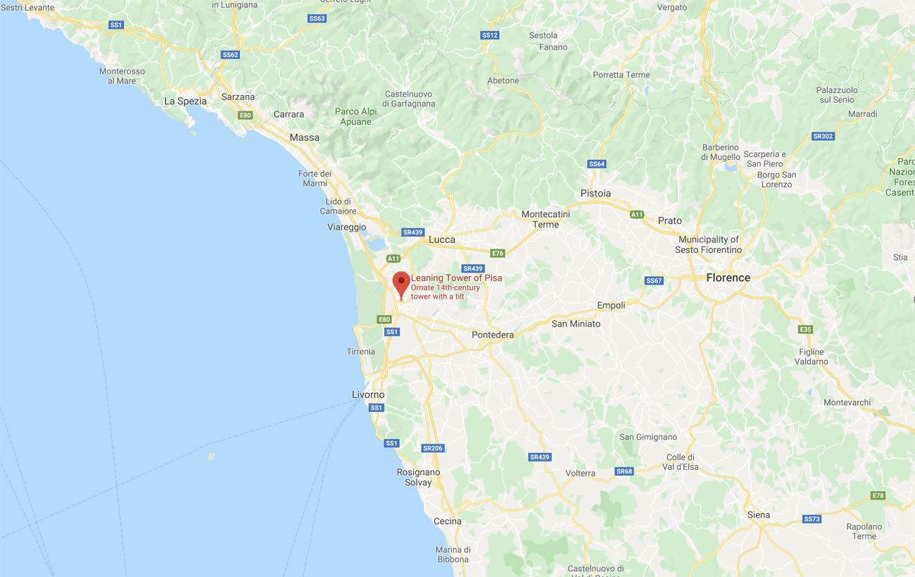 Leaning Tower Of Pisa: Things To Do &amp;amp; How To Plan Your Day Trip inside Leaning Tower Of Pisa Map Italy