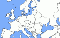 Lessonplan in Free Printable Blank Map of Europe