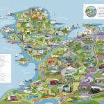 Line Map   Conwy Valley And North West Wales Coast Community Rail With Map Of Llandudno North Wales