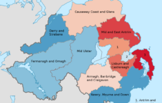 List Of Districts In Northern Irelandreligion Or Religion regarding Religion Map of Northern Ireland