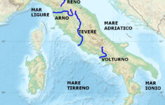 List Of Rivers Of Italy - Wikipedia inside Map of Tiber River In Italy
