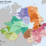 List Of Rural And Urban Districts In Northern Ireland   Wikipedia With Regard To Six Counties Of Northern Ireland Map