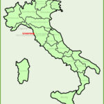 Livorno Location On The Italy Map   Ontheworldmap Within Map Of Livorno Tuscany Italy