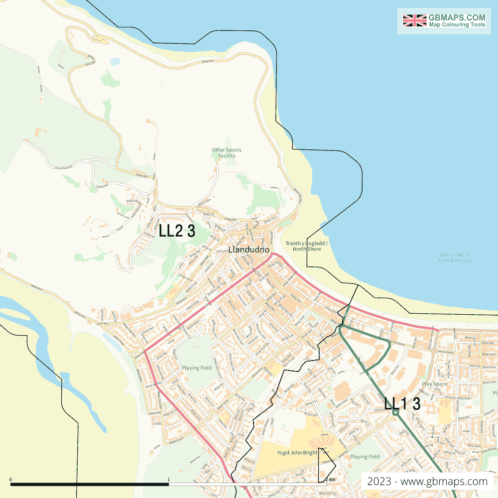 Llandudno Of Conwy_Conwy Files. Digital Mapping Solutions Vector with regard to Free Street Map of Llandudno