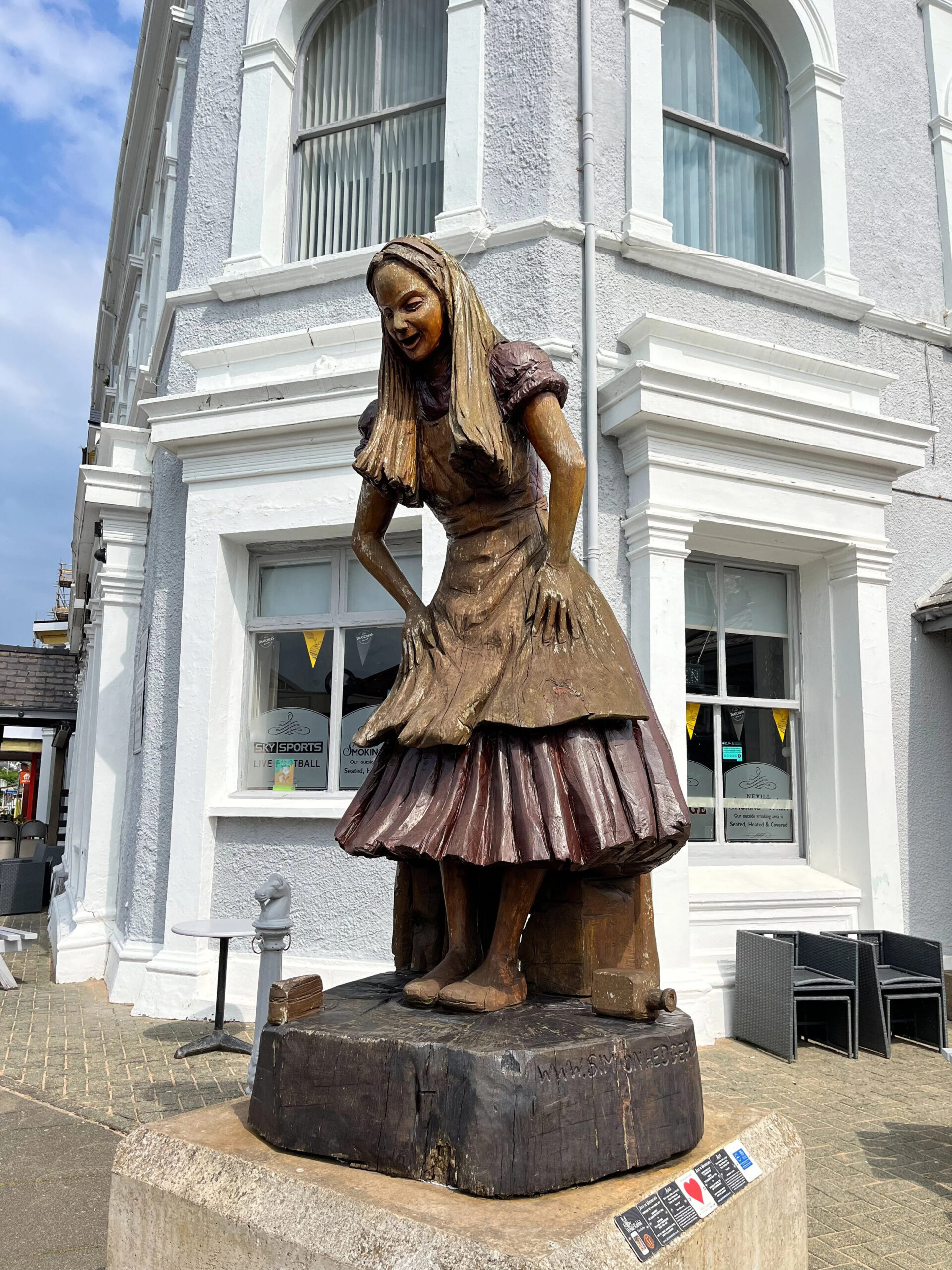 llandudnos alice in wonderland statues julias bookcase for map of alice in wonderland trail llandudno scaled Llandudno'S Alice In Wonderland Statues — Julia'S Bookcase for Map Of Alice In Wonderland Trail Llandudno