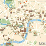 London Maps   Top Tourist Attractions   Free, Printable City In Tourist Map Of London Attractions Printable