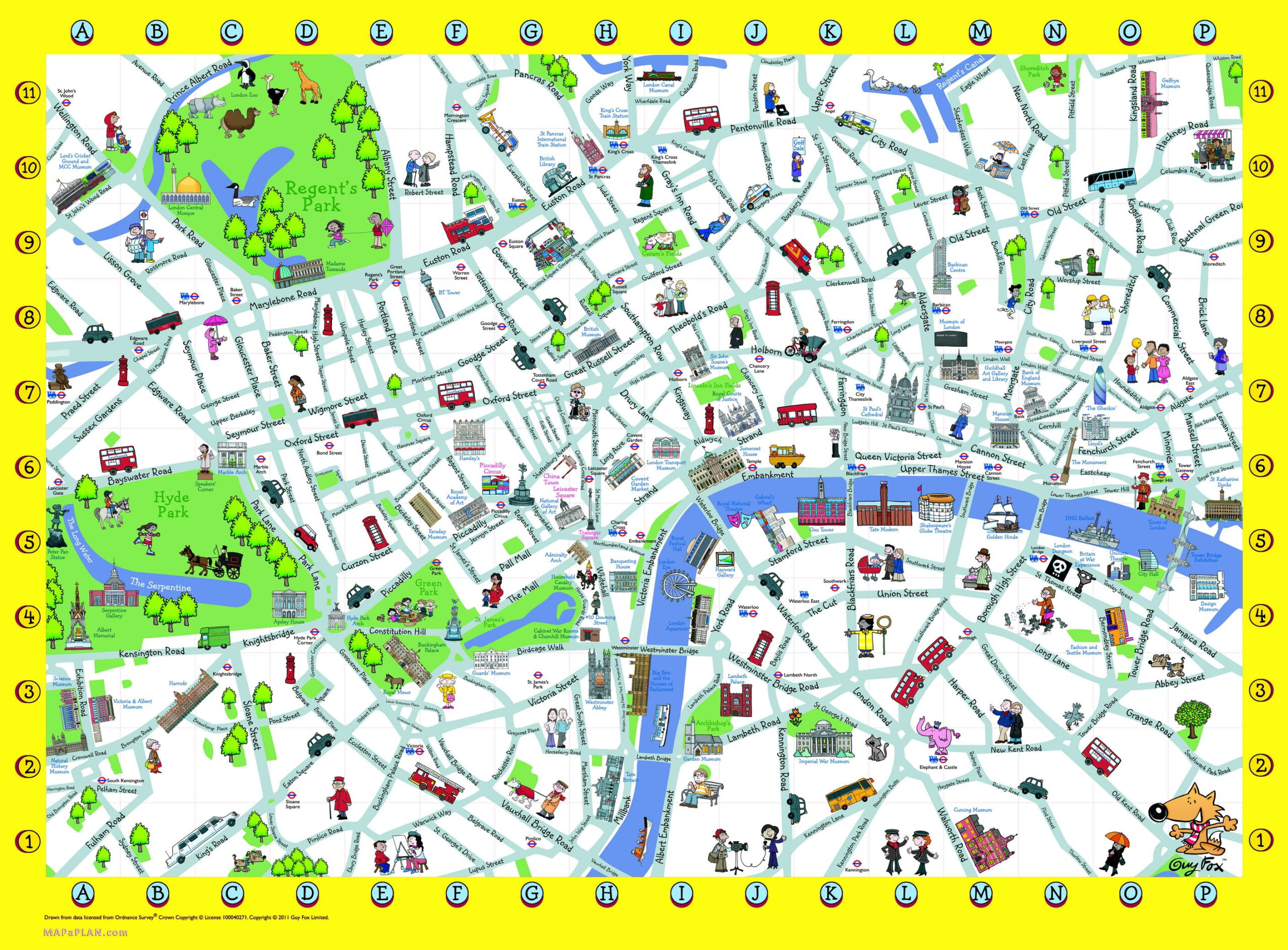 London Maps - Top Tourist Attractions - Free, Printable City pertaining to Tourist Map of London Attractions Printable