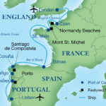 London To Lisbon: Cruising Europe'S Western Shores | Smithsonian With Map Of England Spain And Portugal