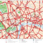 London Tourist Map   Ontheworldmap With Large Printable Map Of London