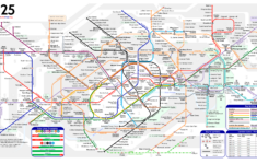London Tube Map, Updated 2025 with Printable Tube Map Of London Underground