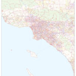 Los Angeles County, California Zip Codes Map Pertaining To Los Angeles County Zip Code Map Printable