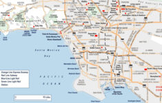 Los Angeles Maps – The Tourist Maps Of La To Plan Your Trip intended for Printable Map Of Los Angeles Area