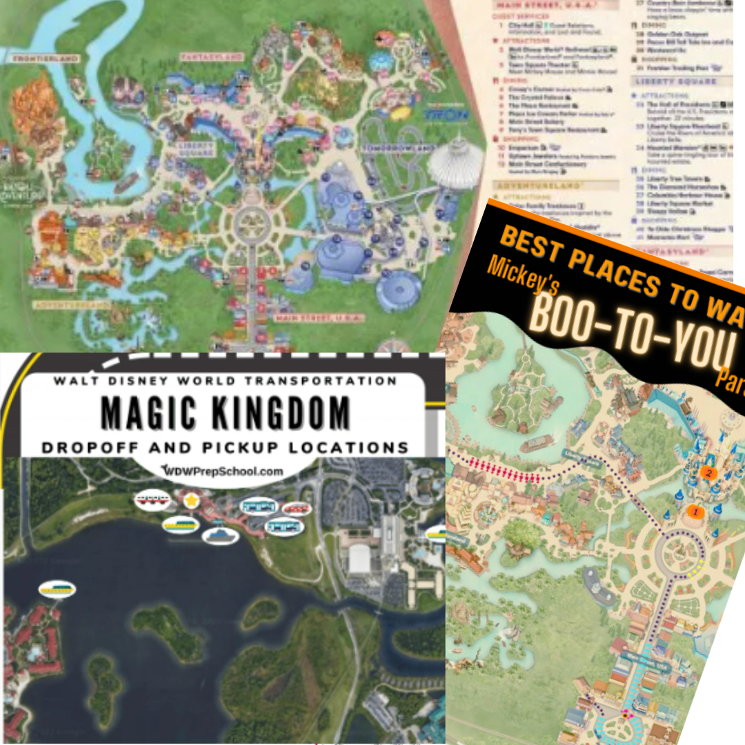 Magic Kingdom Maps intended for Disney World Magic Kingdom Printable Map