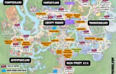Magic Kingdom Maps with Magic Kingdom Park Map 2025 Printable