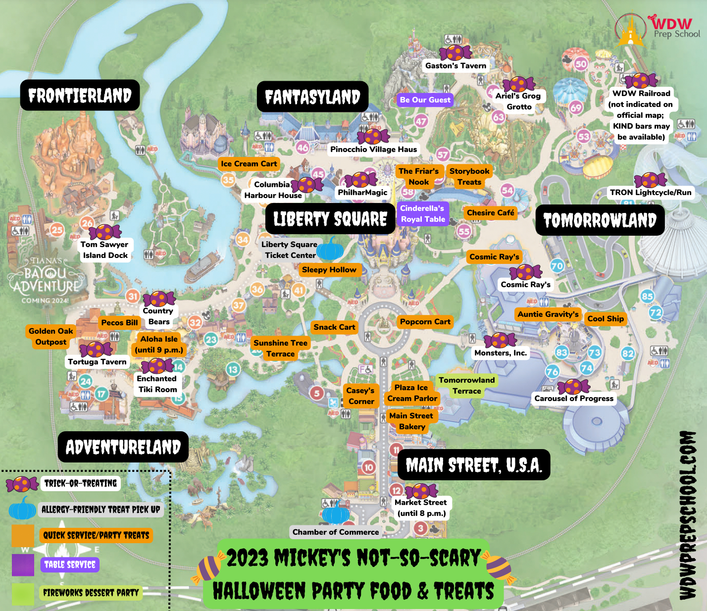 Magic Kingdom Maps with Printable Map of Magic Kingdom Disney World