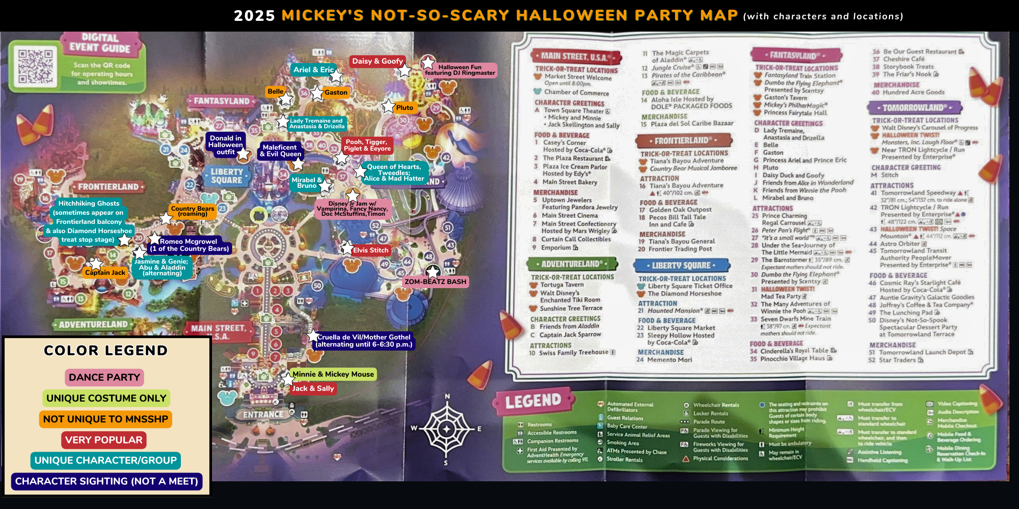 Magic Kingdom Maps within Printable Map of Magic Kingdom 2025
