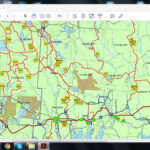 Maine Atv Trail Maps » Untamed Mainer Within Printable Maine ATV Trail Map