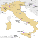 Major Airports In Italy | Mappr Within Map Of Italy And Airports