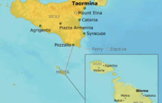 Malta And Sicily | National Trust Tours intended for Map Of Italy Sicily And Malta