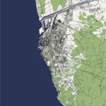 Map City Livorno Tuscany Italy Royalty Free Vector Image Pertaining To Map Of Livorno Tuscany Italy