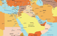 Map Collection Of The Middle East - Gis Geography with regard to Free Printable Map of the Middle East