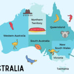 Map Of Australia For Kids (Free Printable), Facts And Activities With Free Printable Map Of Australia With States