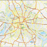 Map Of Berlin, Germany   Gis Geography With Printable Map With Street Names