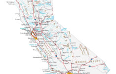 Map Of California - Cities And Highways - Gis Geography with Free Printable Road Map of California