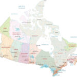Map Of Canada   Cities And Roads   Gis Geography Inside Free Printable Map Of Canada With Provinces And Capitals