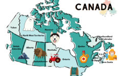 Map Of Canada For Kids (Free Printable), Facts And Activities intended for Free Printable Map Of Canada Provinces And Territories