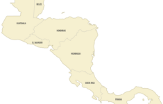 Map Of Central America — Ultimaps in Blank Printable Map of Central America
