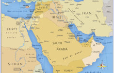 Map Of Countries In Western Asia And The Middle East – Nations intended for Map Of Western Asia And Europe
