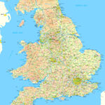 Map Of England And Wales   Ontheworldmap With Free Printable Map Of England And Wales