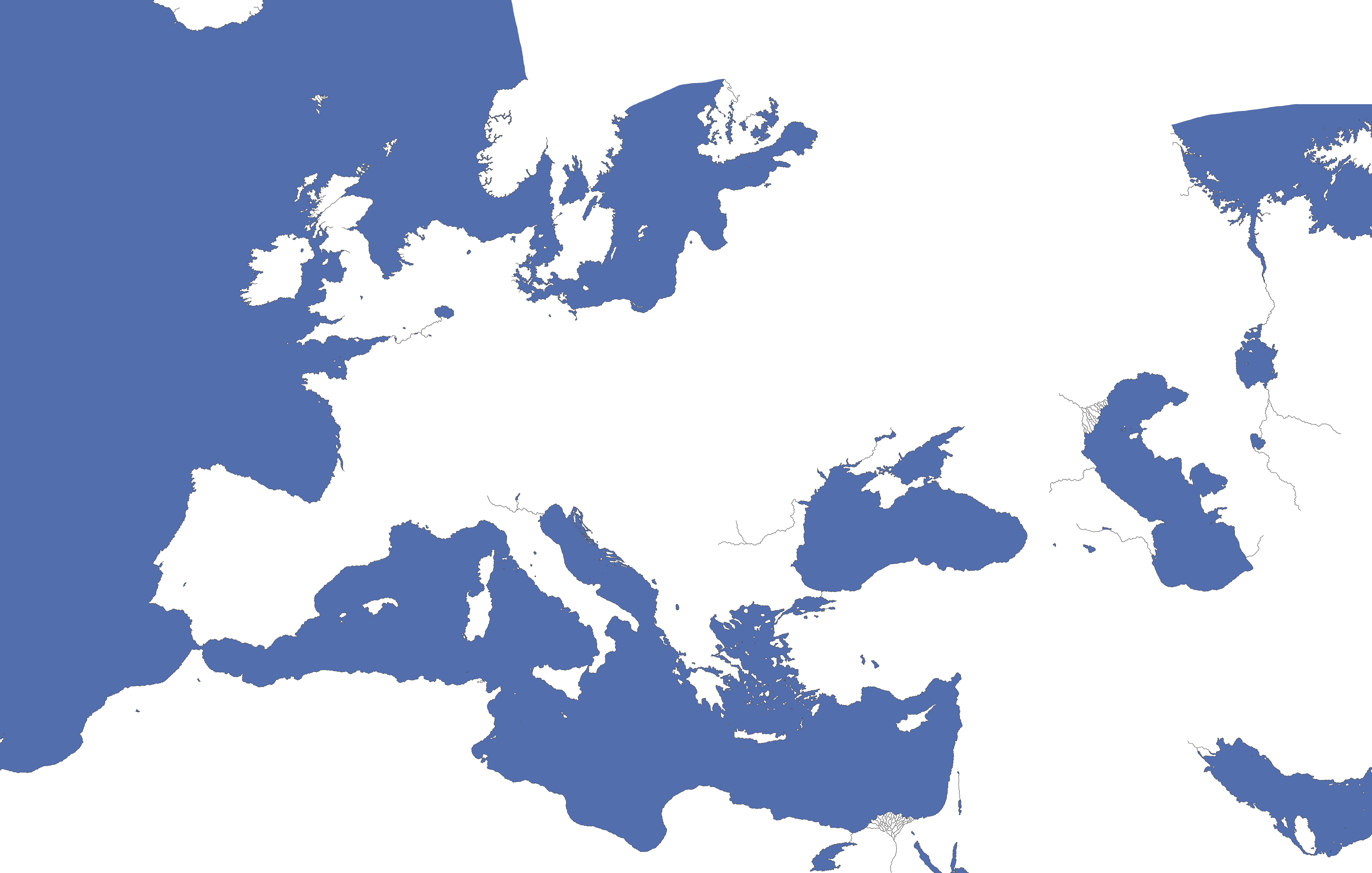 Map Of Europe, West Asia, And North Africa (Wip) : R/Imaginarymaps regarding Blank Map of Asia Africa and Europe
