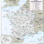 Map Of France Regions And Cities   Map Of France Regions With In Free Printable Map Of France With Cities And Towns