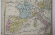 Map Of France, Spain, Portugal & Italy" And "Map Of Greece And The intended for Map of Spain and France Italy