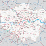 Map Of Greater London Districts And Boroughs – Maproom In Large Printable Map Of London