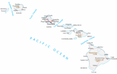 Map Of Hawaii - Islands And Cities - Gis Geography inside Free Printable Map Of Hawaiian Islands