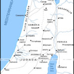Map Of Israel In The Time Of Jesus   Bible History With Printable Map Of Israel In Jesus Time