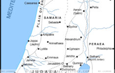 Map Of Israel In The Time Of Jesus - Bible History with regard to Free Printable Map of Israel In Jesus Time