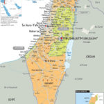 Map Of Israel: Offline Map And Detailed Map Of Israel With Free Printable Map Of The Holy Land