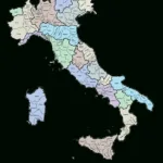 Map Of Italy: A Guide To Regions, Provinces, And Cities With Map Of The Regions Of Italy