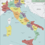 Map Of Italy Regions | Regions Of Italy Inside Map Of Italian Regions And Cities