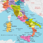 Map Of Italy   Where Is Italy On The Map (Southern Europe   Europe) For Picture Of Map Of Italy