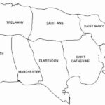 Map Of Jamaica Parishes   Jamaica Map And Parishes (Caribbean Throughout Downloadable Map Of Jamaica With Parishes