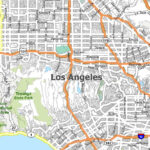 Map Of Los Angeles, California   Gis Geography Intended For Printable Map Of Los Angeles Area