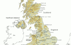 Map Of Major Towns &amp; Cities In The British Isles | Britain Visitor for Free Printable Map Of England With Towns And Cities