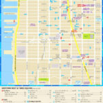 Map Of Midtown West And Times Square   Ontheworldmap With Regard To Free Printable Map Of Times Square