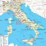 Map Of Milan Italy And Surrounding Area   Map Of Milan And Within Milan On Map Of Italy
