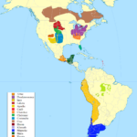 Map Of Native American Locations (Playable And Minor)   Iii Inside Map Of Native American Tribes North And South America